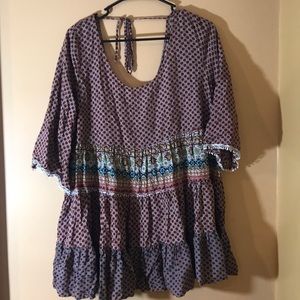 Bohemian, fall dress